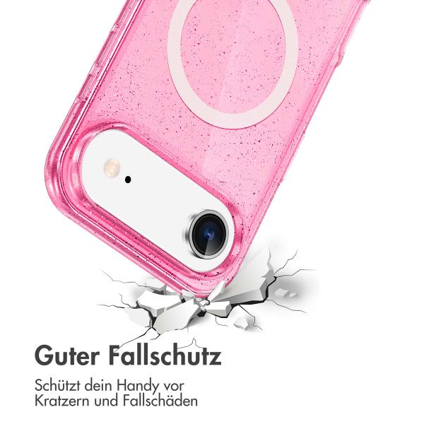 imoshion Sparkle Back Cover mit MagSafe Apple iPhone Air - Rosa