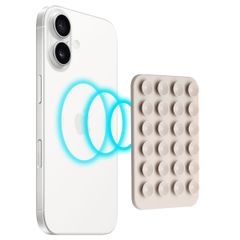 Selencia MagSafe-Saugnapf-Handyhalterung - Warm Grey