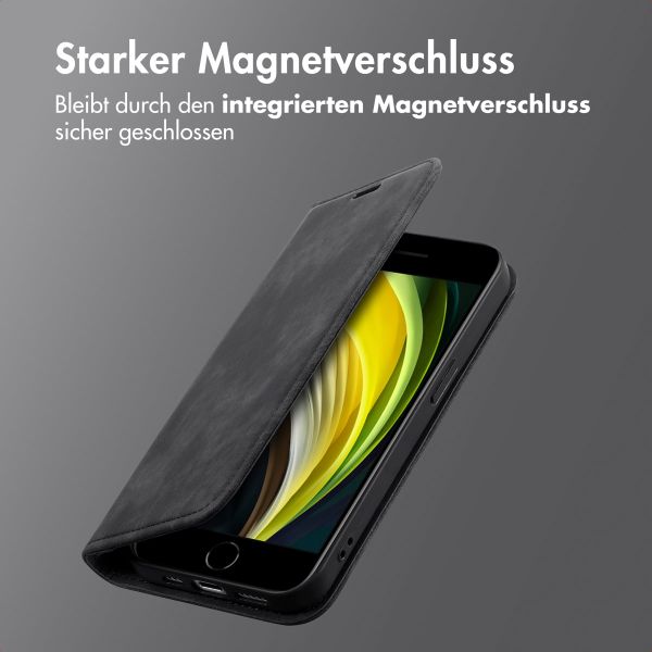 imoshion Slim Klapphülle Apple iPhone SE (2022 / 2020) / 8 / 7 / 6(s) - Schwarz