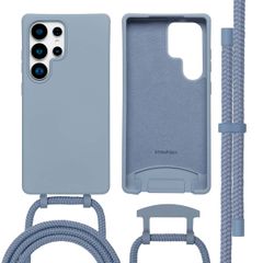 imoshion Color Backcover mit abnehmbarem Handykette und MagSafe Samsung Galaxy S25 Ultra - Ash Blue