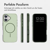 imoshion Color Backcover mit Thin MagSafe Ring Apple iPhone 17 - Dunkelgrün