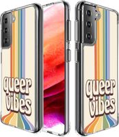 imoshion Design Hülle für das Samsung Galaxy S21 FE - Rainbow Queer vibes