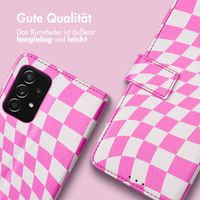 imoshion Design Klapphülle Samsung Galaxy A52(s) (5G/4G) - Retro Pink