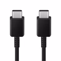 Samsung Original USB-C-zu-USB-C-Kabel in Fabrikverpackung - 1.8 meter - 45 Watt - Schwarz