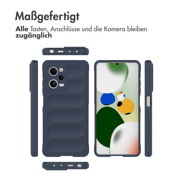 imoshion EasyGrip Backcover für das Xiaomi Redmi Note 12 Pro - Dunkelblau