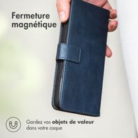 imoshion Luxuriöse Klapphülle Oppo A53 / Oppo A53s - Dunkelblau