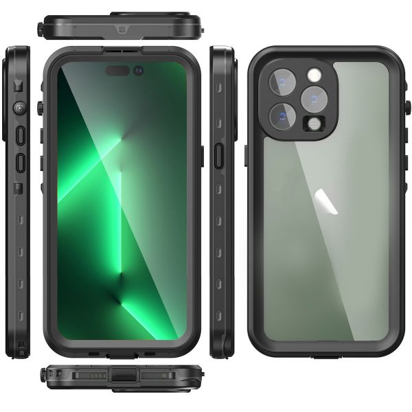 Redpepper Dot Plus Waterproof Case für das Apple iPhone 14 Pro Max - Schwarz