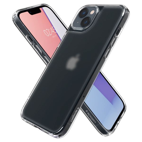 Spigen Quartz Hybrid Matte Clear Back Cover für das iPhone 14 Plus - Transparent