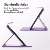 imoshion Mandala Klapphülle Apple iPad 9 (2021) 10.2 Zoll / iPad 8 (2020) 10.2 Zoll / iPad 7 (2019) 10.2 Zoll - Lila / Lilac