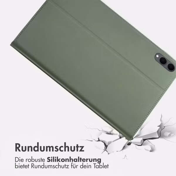 Accezz Classic Klapphülle Samsung Galaxy Tab S11 Ultra - Grün