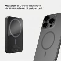 Selencia Vivid Powerbank 5.000 mAh - MagSafe und Qi - Black / Rebel Crush