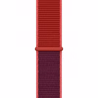 Apple Sport Loop Armband für das  Apple Watch Series 1 t/m 9 / SE (38/40/41 mm) | Series 10 / 11 (42 mm) - Rot
