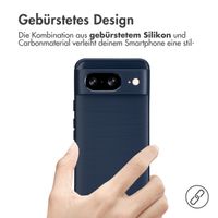 imoshion Brushed Back Cover Google Pixel 8 - Dunkelblau