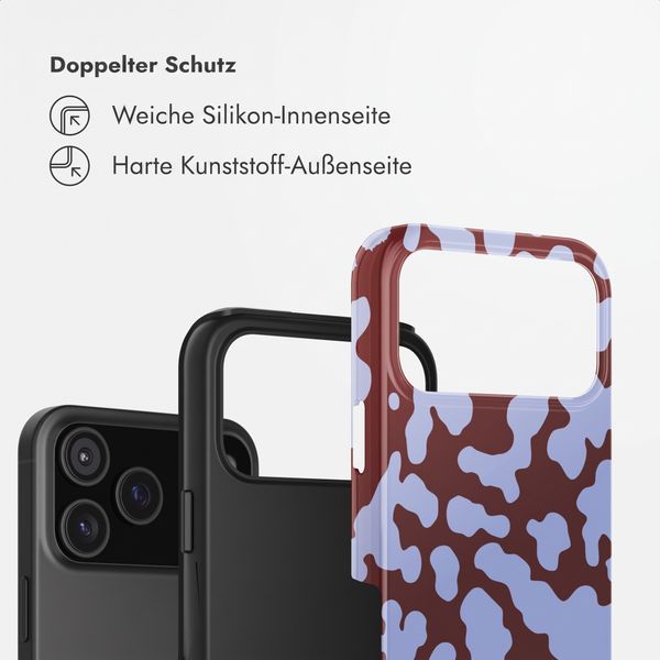 Selencia Vivid Back Cover Apple iPhone 17 Pro - Moo'd Lavender Glow