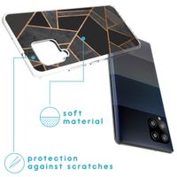 imoshion Design Hülle für das Samsung Galaxy A42 - Black Graphic