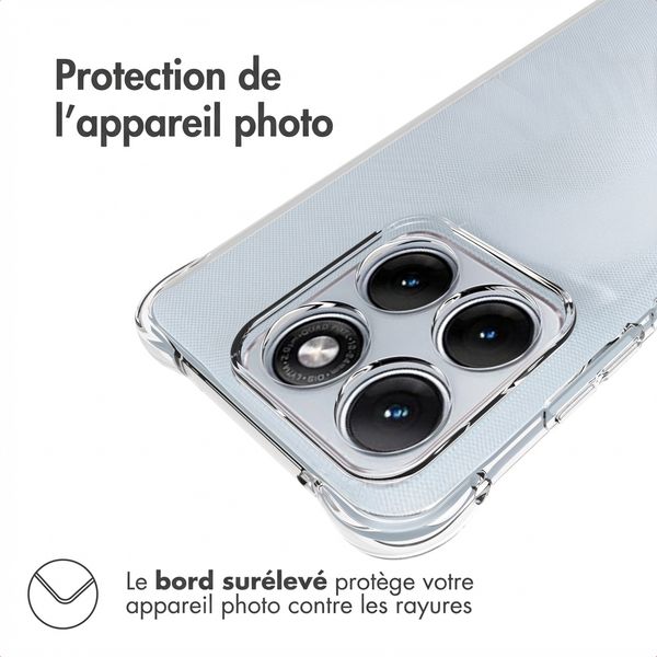 imoshion Shockproof Case Motorola Edge 70 Fusion - Transparent