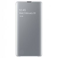 Samsung Original Clear View Cover Klapphülle Weiß für das Galaxy S10 Plus