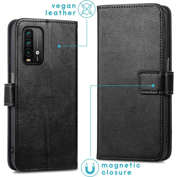 imoshion Luxuriöse Klapphülle Xiaomi Redmi 9T - Schwarz