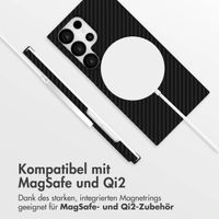 Accezz MagSafe Kevlar Hülle Samsung Galaxy S24 Ultra - Schwarz