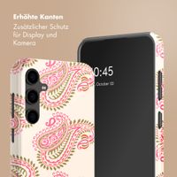 Selencia Vivid Back Cover Samsung Galaxy S24 FE - Paisley Blush