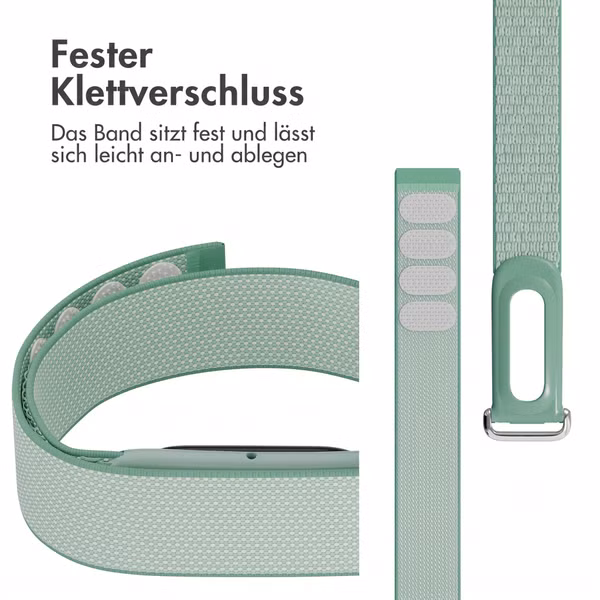 imoshion Nylonarmband für Fitbit Air - Mint Green