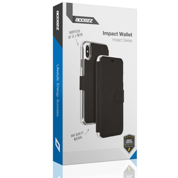 Accezz Xtreme Wallet Klapphülle Apple iPhone 14 Plus - Dunkelblau