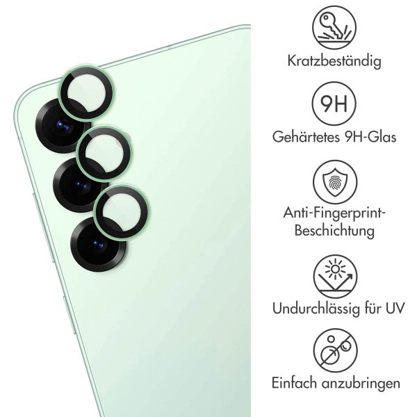 imoshion 2er-Pack Objektivschutz für Kamera für das Samsung Galaxy S25 - Mint