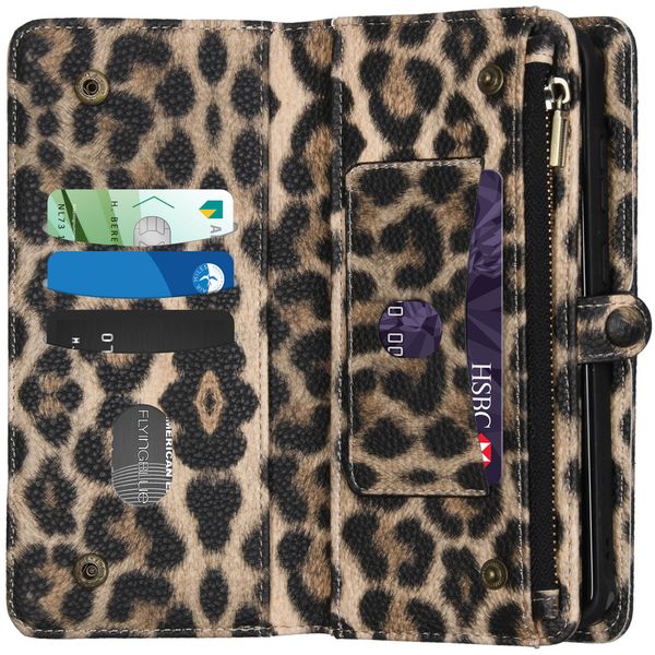 imoshion 2-1 Wallet Klapphülle für das Samsung Galaxy A51 - Leopard