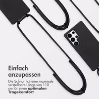 imoshion Color Backcover mit abnehmbarem Handykette und MagSafe Samsung Galaxy S25 Ultra - Schwarz