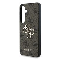 Guess 4G Metal Logo Back Cover für das Samsung Galaxy S25 - Brown