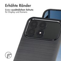 imoshion Brushed Back Cover Xiaomi Poco F8 Pro - Schwarz
