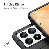 imoshion Rugged Shield Backcover für das Xiaomi Poco X6 Pro - Schwarz