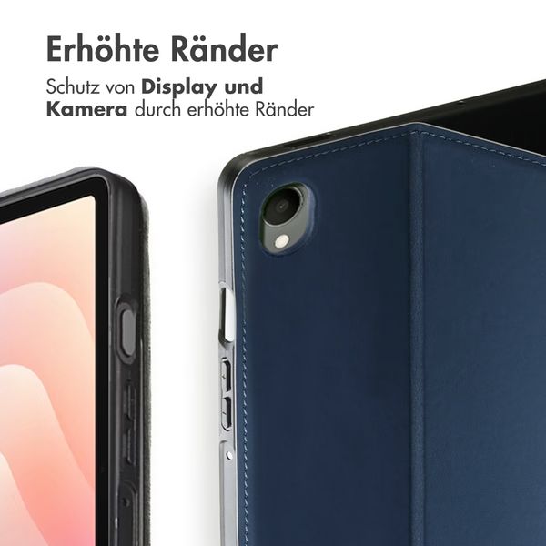 Accezz Classic Klapphülle Samsung Galaxy Tab S11 - Dunkelblau