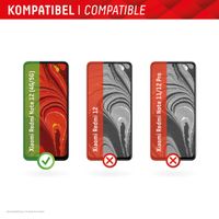 Displex Bildschirmschutzfolie Real Glass Full Cover Xiaomi Redmi Note 12