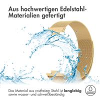 imoshion Magnetisches Milanaise Armband für das  Huawei Watch Fit 2 - Gold