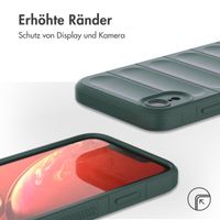 imoshion EasyGrip Back Cover für das iPhone Xr - Dunkelgrün