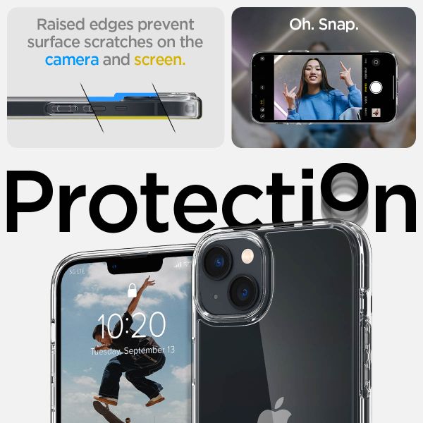 Spigen Ultra Hybrid™ Case für das iPhone 14 Plus - Transparent