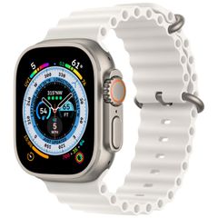 Apple Ocean Armand für das  Apple Watch Series 1 t/m 11 / SE / Ultra (44/45/46/49 mm) - White