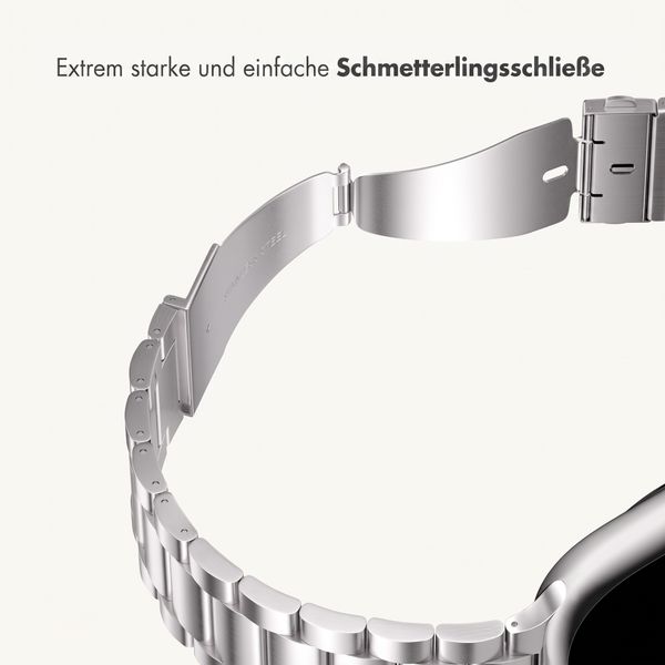 imoshion Edelstahlarmband für Apple Watch | 38/40/41/42 mm - Silber