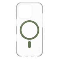 PanzerGlass CARE Urban Combat Case MagSafe für das iPhone 16 Pro - Transparent / Grün