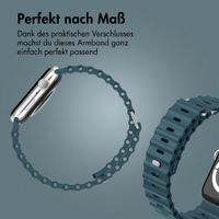 Accezz Ocean Armband für Apple Watch | 38/40/41/42 mm - Abyss Blue