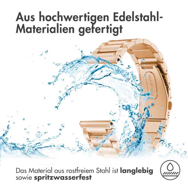 imoshion Edelstahlarmband für das  Fitbit Versa / Versa 2 / Versa Lite - Rosé gold