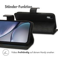 imoshion Luxuriöse Klapphülle Schwarz für das iPhone Xr