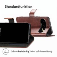 imoshion Luxuriöse Klapphülle Google Pixel 10 / 10 Pro - Dunkelbraun