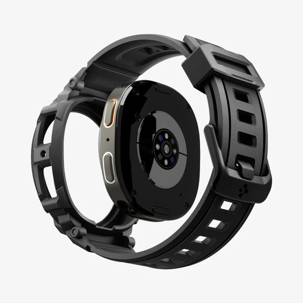 Spigen Rugged Armor™ Pro Hülle Samsung Galaxy Watch 9 / Watch 8 (40 mm) - Matte Black