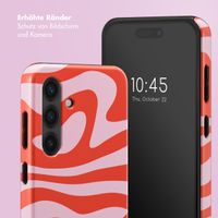 Selencia Vivid Back Cover Samsung Galaxy S24 - Dream Swirl Pink