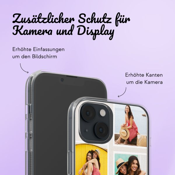 Personalisierte Hülle mit Filmrolle N°3 iPhone 13 - Transparent