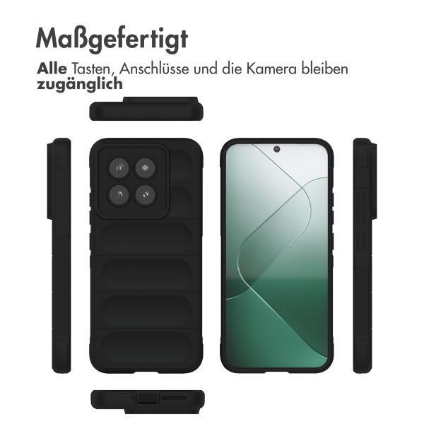 imoshion EasyGrip Back Cover für das Xiaomi 14 - Schwarz