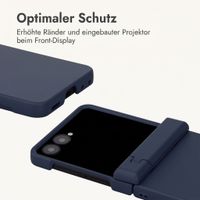 imoshion Color Backcover mit Ständer Samsung Galaxy Z Flip 8 - Dunkelblau