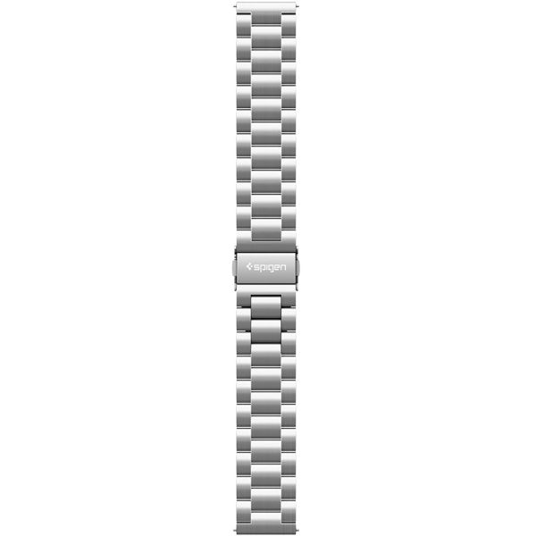 Spigen Universelles Modern Fit Steel Watch Armband für die Samsung Galaxy Watch - 20 mm - Silber